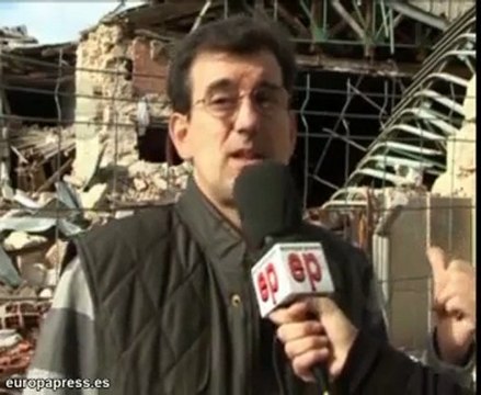 Obras del teatro Bretón foco de suciedad