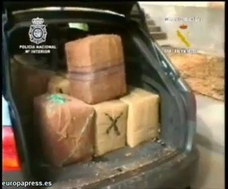 Detenido un narcotraficante con hachís