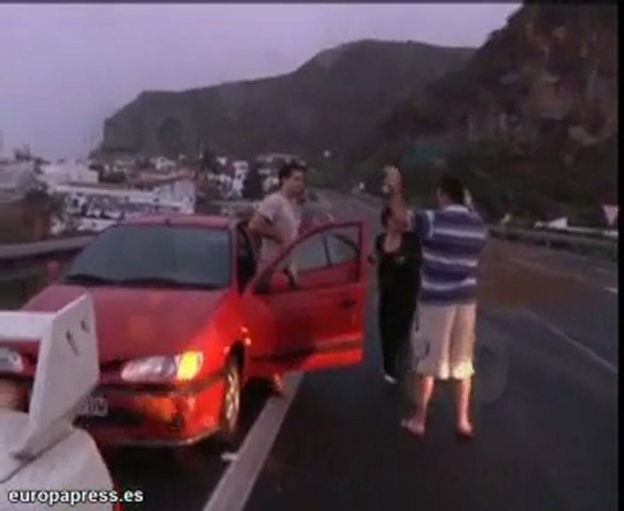 Fuertes lluvias inundan Tenerife