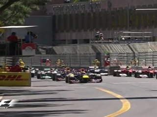 F1 2011Monaco Grand Prix Départ Start