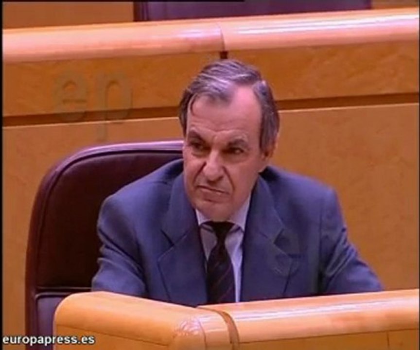 Salgado, Rubalcaba y Jiménez en el Senado