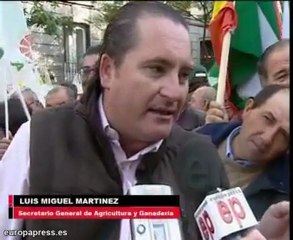 Los agricultores "exigen soluciones"