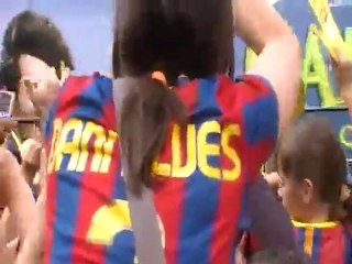 Οι παίκτες της Μπάρτσα γνωρίζουν την αποθέωση