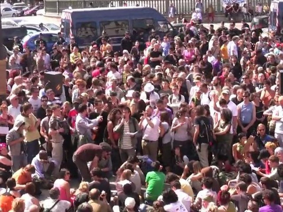Manifestation Paris Bastille 29 mai 2011