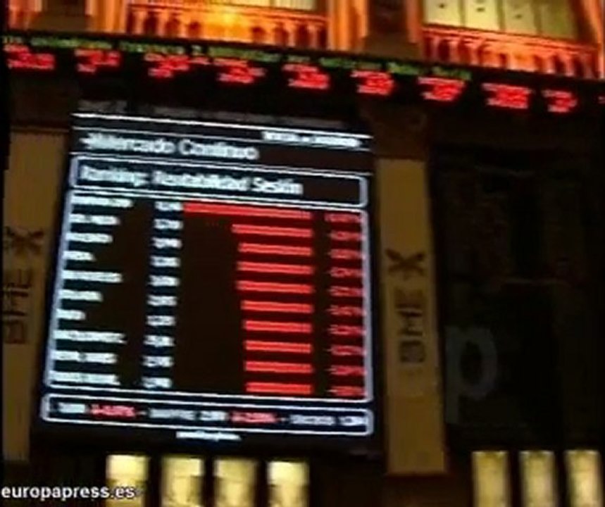 El Ibex 35 bajó este jueves un 2,58%