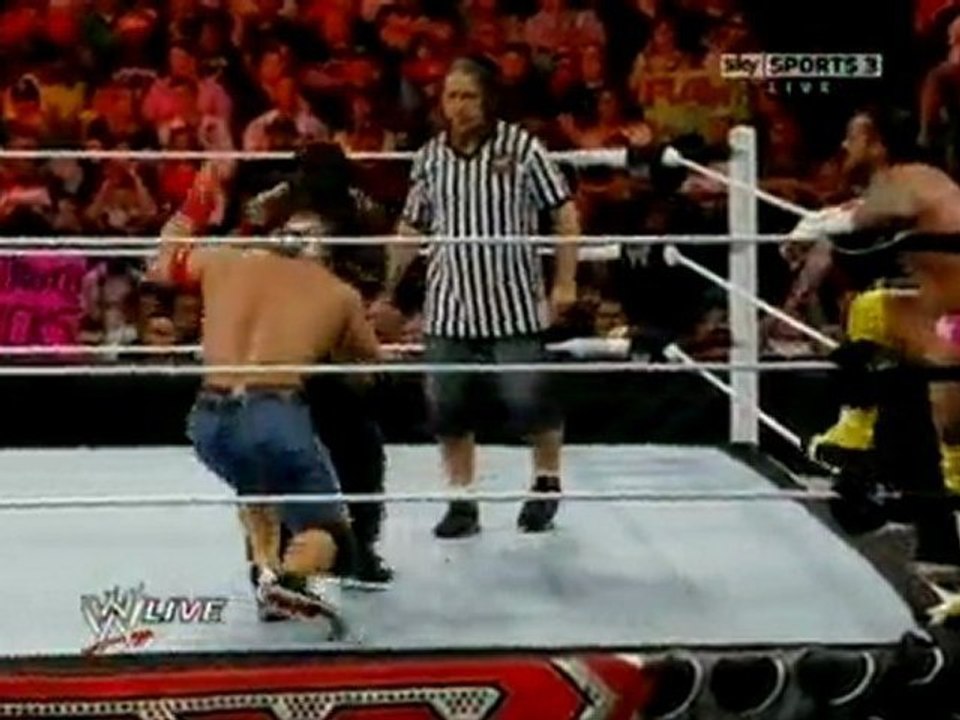 CENA AND MYSTERIO vs. PUNK AND  R TRUTH