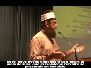 Sheikh Imran Hosein - Une vue islamique sur le soulèvement arabe...  partie 1