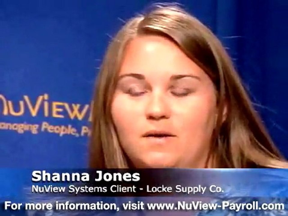 Payroll Software Demo, NuView Payroll Software is #1