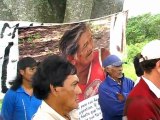 Formosa: homenaje a 5 meses del asesinato de Roberto Lopez - intervención de Estela Silo