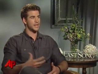Miley Cyrus & Liam Hemsworth Talk About Falling In Love On Set - AP