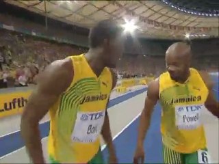 record du monde du 100m   "الرقم القياسي العالمي 100م"
