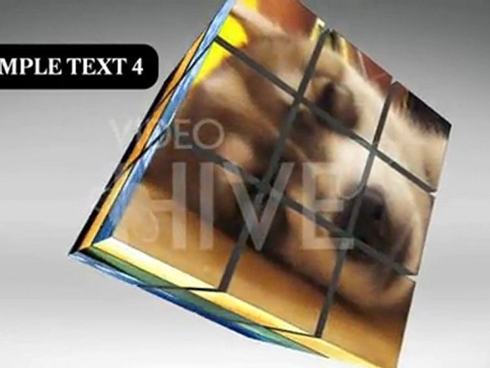 After Effects - The Puzzle Cube Project (CS3)...