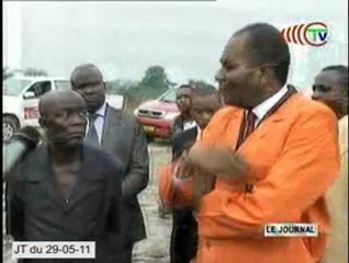 Séjour du ministre des affaires foncières dans la Cuvette