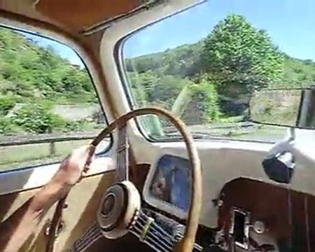 La traction arrive à Saint Rome du tarn