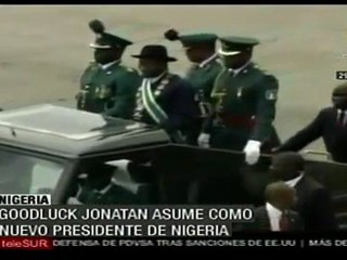 Goodluck Jonatan asume como presidente de Nigeria