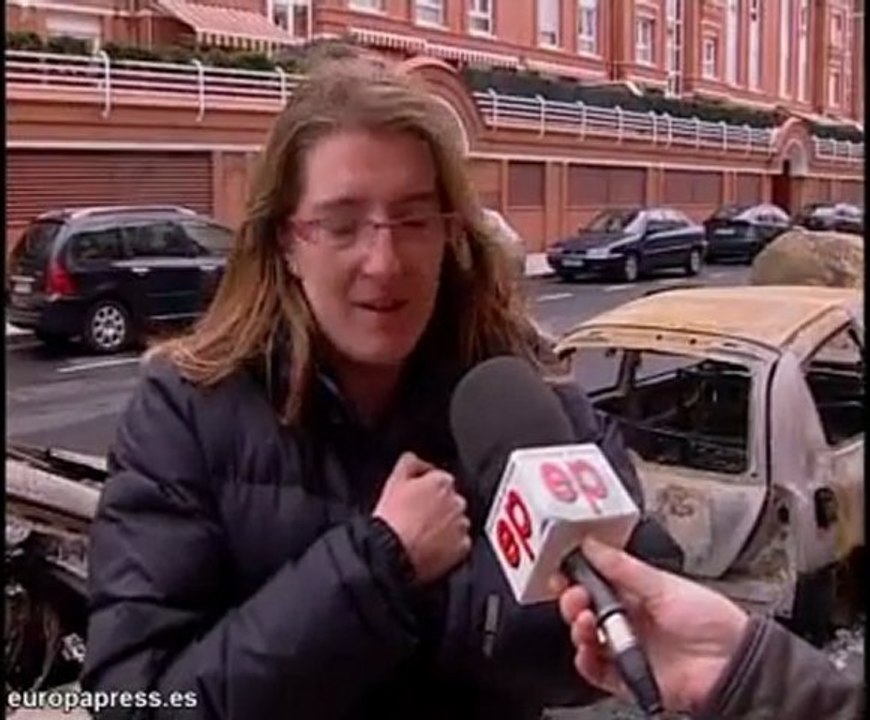 Queman 18 contenedores en Vizcaya