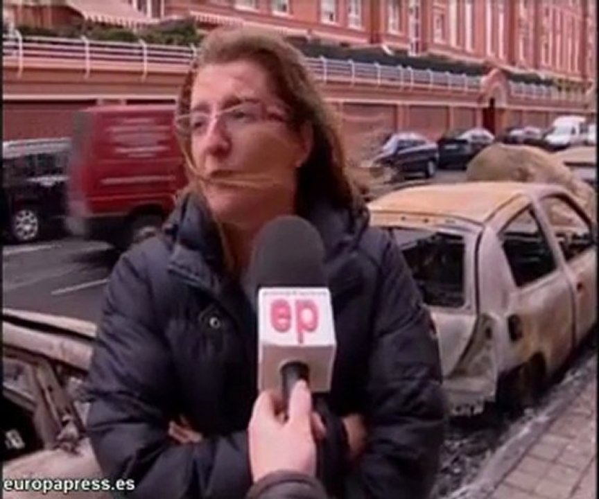 Prenden fuego a contenedores en Vizcaya