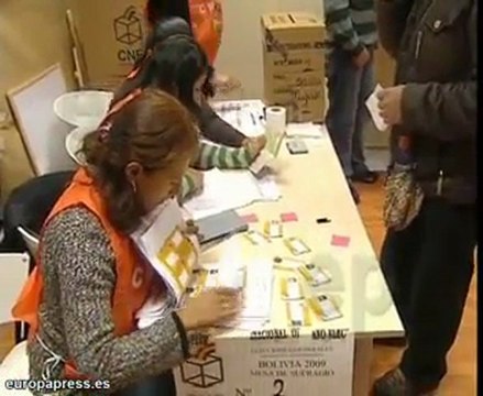 Elecciones bolivianas desde España