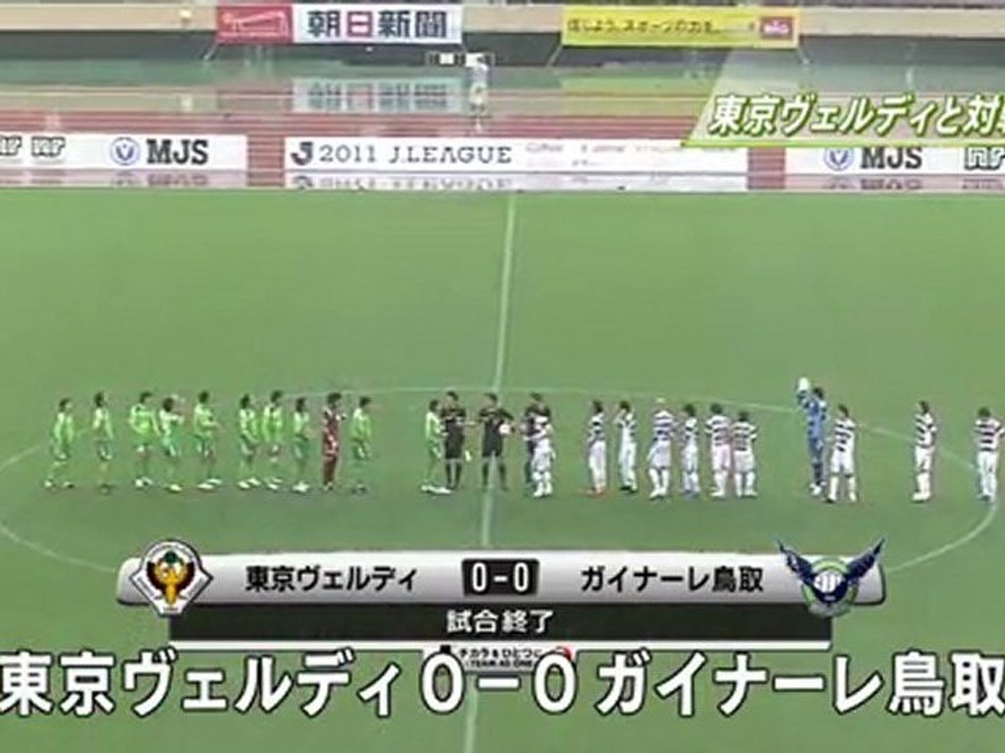 ガイナーレ鳥取 東京ヴェルディと対戦 動画 Dailymotion