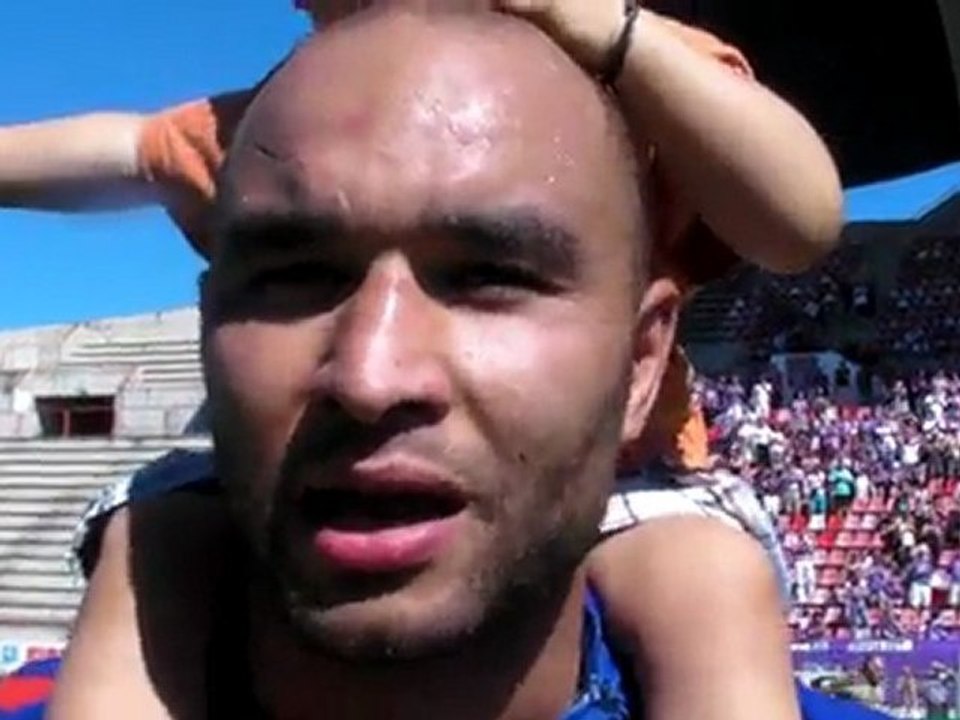 Rugby - Hamza Zouhair réagit après Béziers - USB