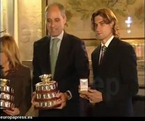 David Ferrer recibe Medalla de Oro