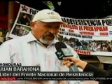 Frente de Resistencia de Honduras se transforma en partido