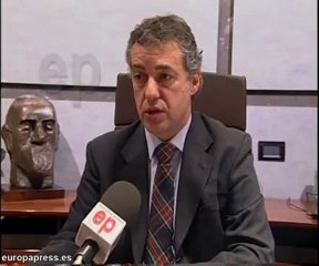 Urkullu, contento con mantenimiento sede social BBVA