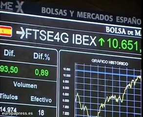 El Ibex 35 comienza la sesión en positivo