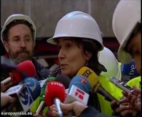 Trabajo de recostrucción de pinturas San Telmo