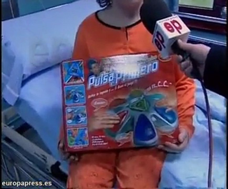 Los Reyes Magos visitan hospital de Bilbao