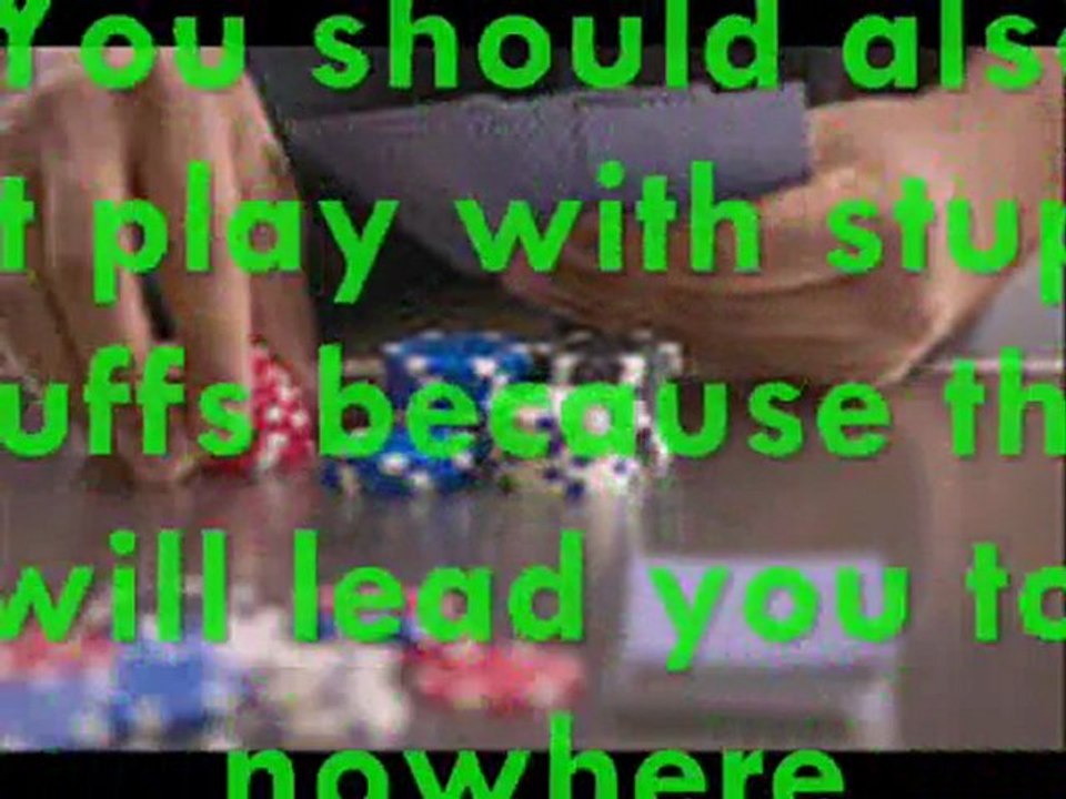 Texas Holdem Poker Tips To Easily Win Poker Tournament