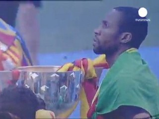 Barcellona festeggia gli eroi di Wembley