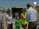 Barack Obama au chevet des sinistrés de Joplin