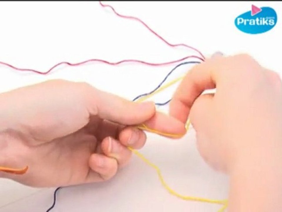 Comment faire un bracelet brésilien plat ?