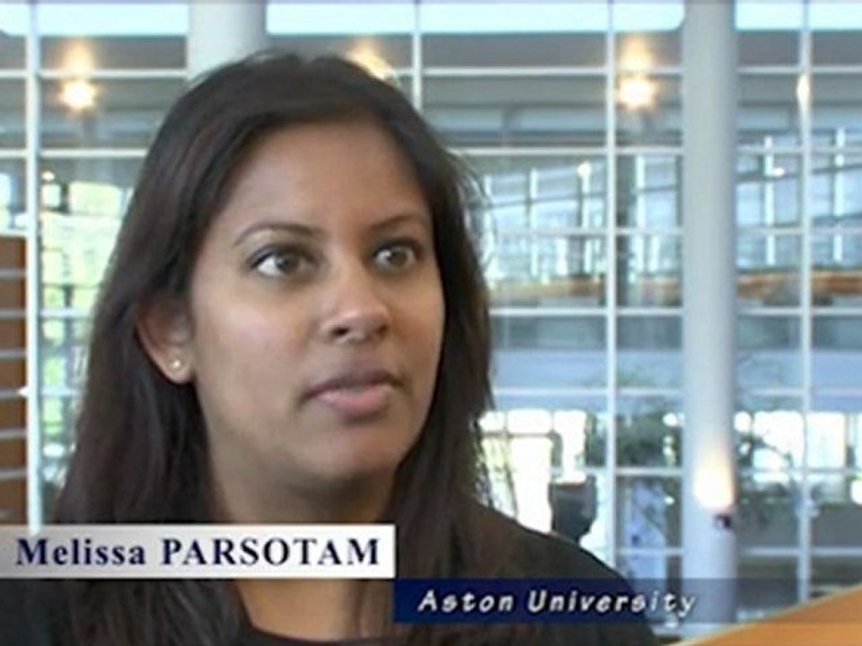 Melissa Parsotam and Prasad Hattikudur, Aston University