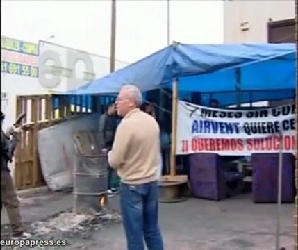 3 meses acampados ara cobrar lo que les deben