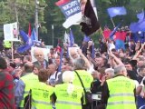 Des milliers de manifestants à Belgrade en soutien à Mladic