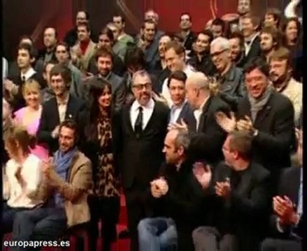 Recepción en los Premios Goya