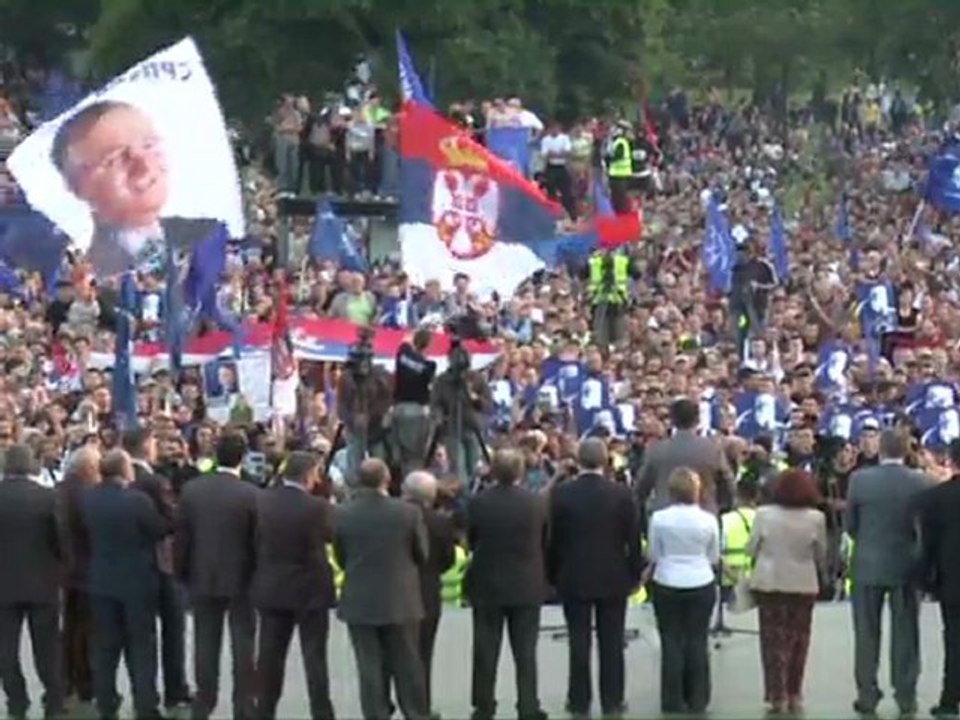 Tausende protestieren in Belgrad gegen Mladic-Festnahme