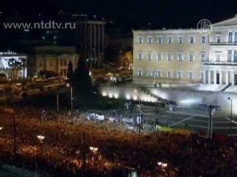 30 тысяч греков протестуют против правительства