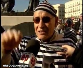 Protestan contra la investidura de Rato