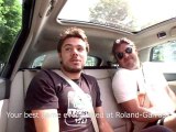 Stanislas WAWRINKA challenges Monfils (2011) Road to Roland-Garros