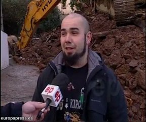 Vecinos sobresaltados por derrumbe de casa