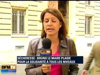 Sécheresse : Le Maire soutient les agriculteurs