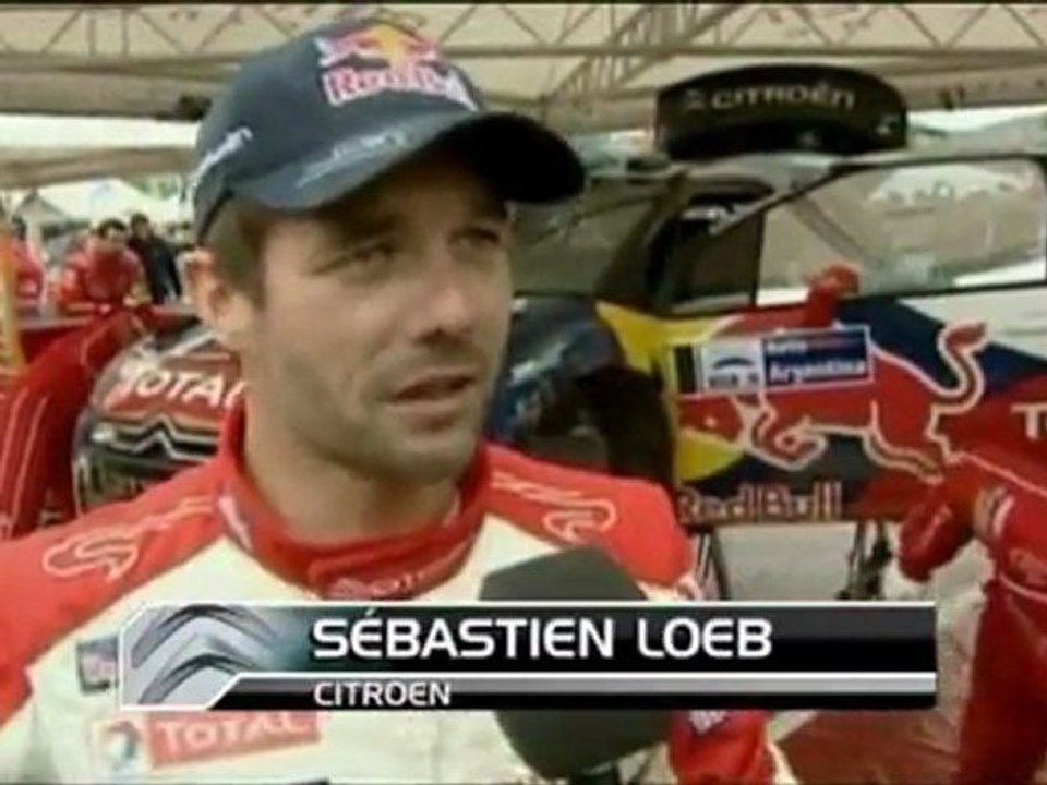 WRC Argentina - gran remontada de Loeb