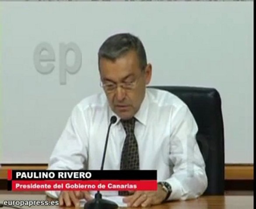 Un fuerte temporal azota Canarias