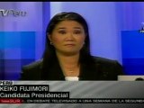 Fujimori acusa a Humala de encubrir a Montesinos