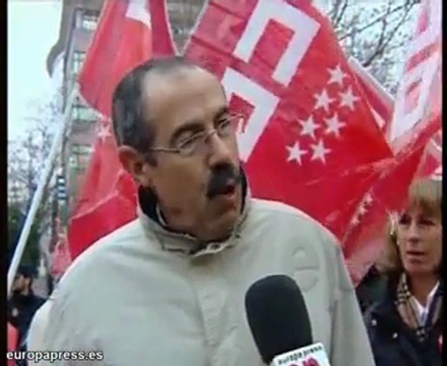 Manifestación por privatización de la educación