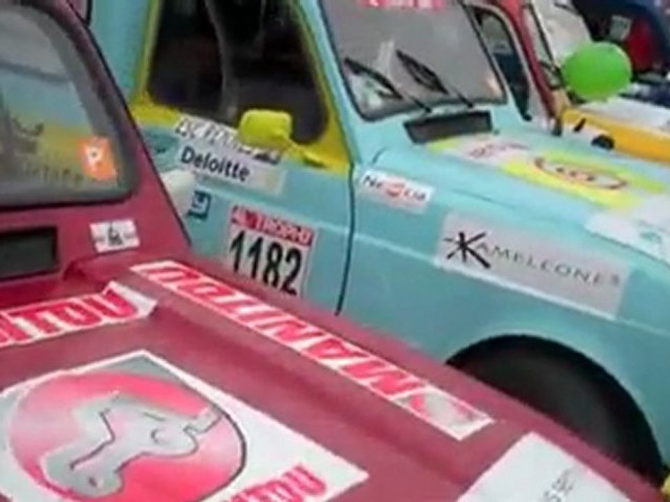 Départ du 4L&Faons ESIGETEL au 4L Trophy 2011