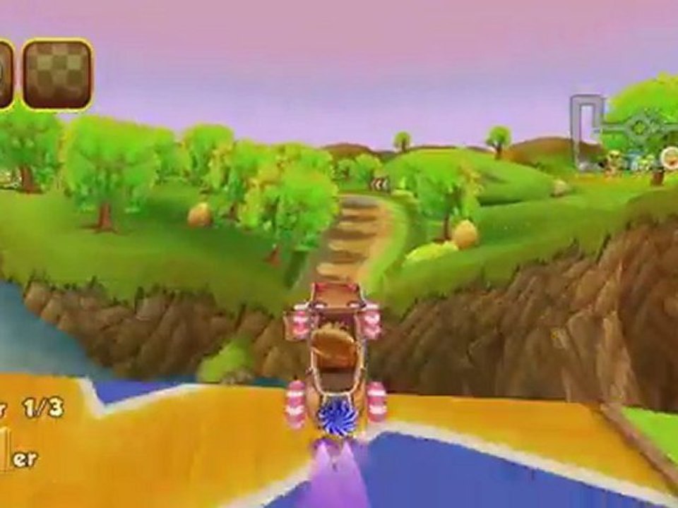 Shrek Kart HD sur Freebox (trailer) - Jeu HD Gameloft